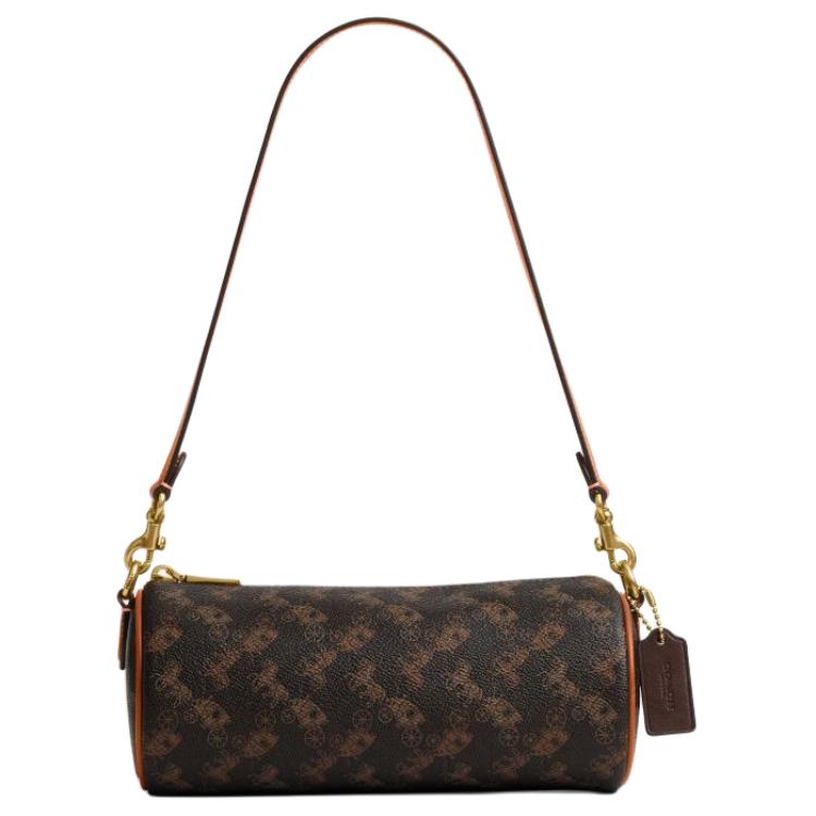 Coach Barrel 22 Horse And Carriage Print Faux Leather Shoulder Bag Small Women shoulder bag Amber CDY88-B4TXN Basic Set (Bag+Dust Bag)
Coach Barrel 22 Horse And Carriage Print Faux Leather Shoulder Bag Small Women shoulder bag Amber CDY88-B4TXN Basic Set (Bag+Dust Bag)