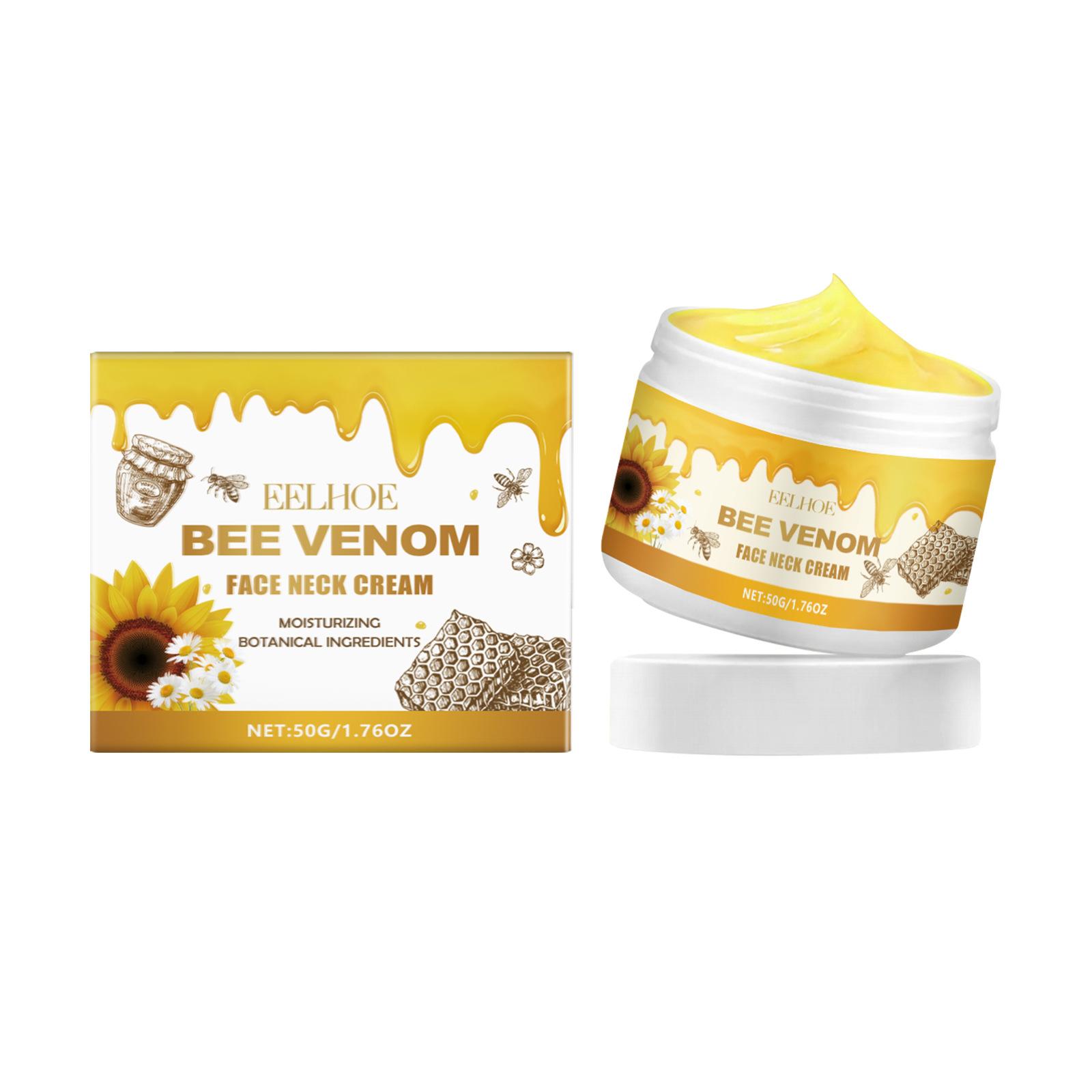 EELHOE Bee Venom Lifting Neck Cream Deep Moisturizing Face Repair Skin Barrier Smooth Hydrated Skin Firming Tightening Cream 50g
EELHOE Bee Venom Lifting Neck Cream Deep Moisturizing Face Repair Skin Barrier Smooth Hydrated Skin Firming Tightening Cream 50g