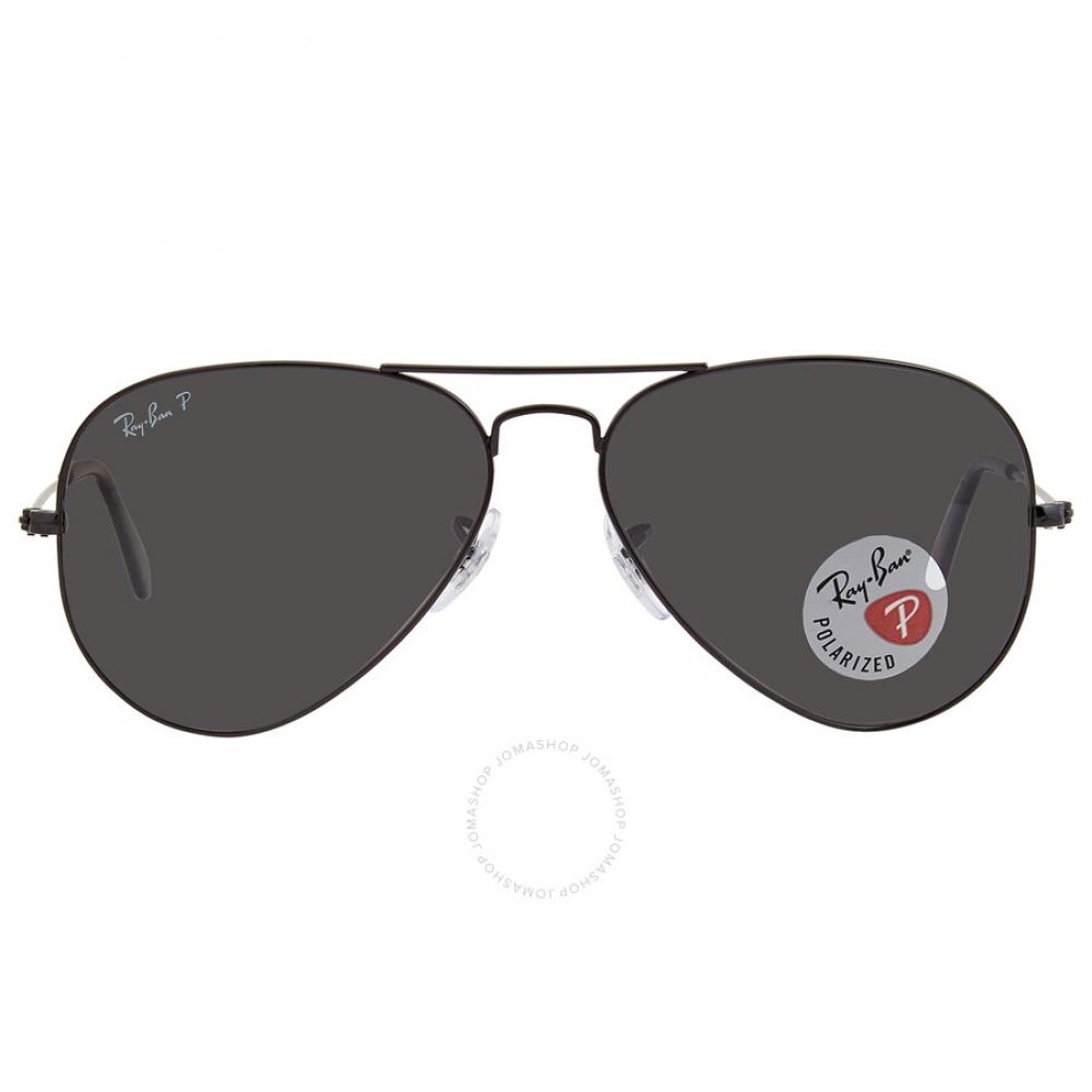 Классические солнцезащитные очки унисекс Ray Ban Aviator Total Black, поляризационные черные, RB3025 002 48 58
Классические солнцезащитные очки унисекс Ray Ban Aviator Total Black, поляризационные черные, RB3025 002 48 58