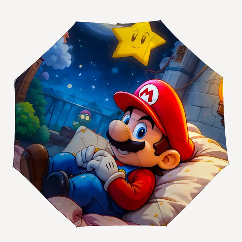 1PC Super Mario Print Umbrella, Featuring Automatic Folding, And Shielding. This Sturdy And Durable Umbrella with Eight Ribs Is Convenient for Outdoor
1PC Super Mario Print Umbrella, Featuring Automatic Folding, And Shielding. This Sturdy And Durable Umbrella with Eight Ribs Is Convenient for Outdoor