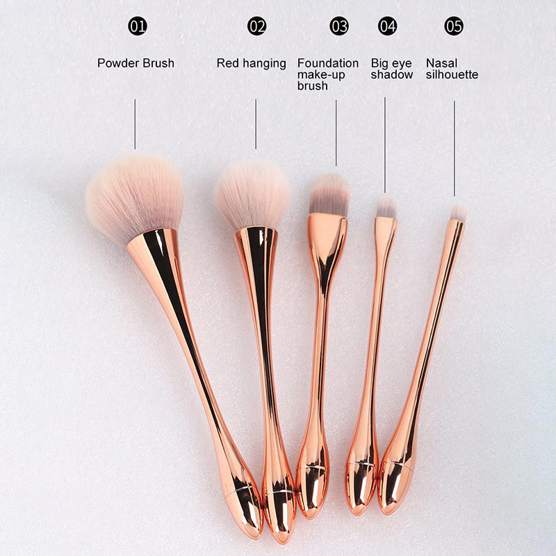 1 Set Eyeshadow Makeup Brushes Soft Fiber Brush Set for Foundation Powder,Blusher Champagne Gold
1 Set Eyeshadow Makeup Brushes Soft Fiber Brush Set for Foundation Powder,Blusher Champagne Gold
