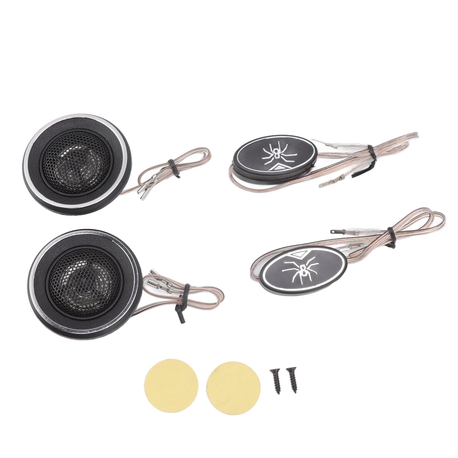 2pcs Dome Tweeter 150W 4 Ohm Built in Capacitors Car Loudspeaker for All Car o Systems
2pcs Dome Tweeter 150W 4 Ohm Built in Capacitors Car Loudspeaker for All Car o Systems