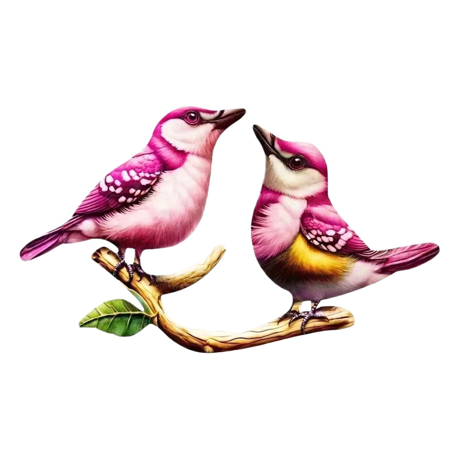Bird Wall Printed Decor with Dual Bird Design Flat Surface Realistic Pattern for Outdoor Home One Size фіолетовий
Bird Wall Printed Decor with Dual Bird Design Flat Surface Realistic Pattern for Outdoor Home One Size фіолетовий