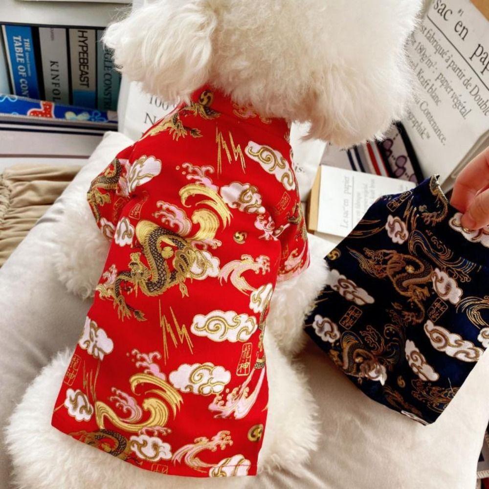 Chinese Style Dog Tang Suit Shirt Cotton New Year Dog Clothing Pet Spring Festival Shirt New Year
Chinese Style Dog Tang Suit Shirt Cotton New Year Dog Clothing Pet Spring Festival Shirt New Year