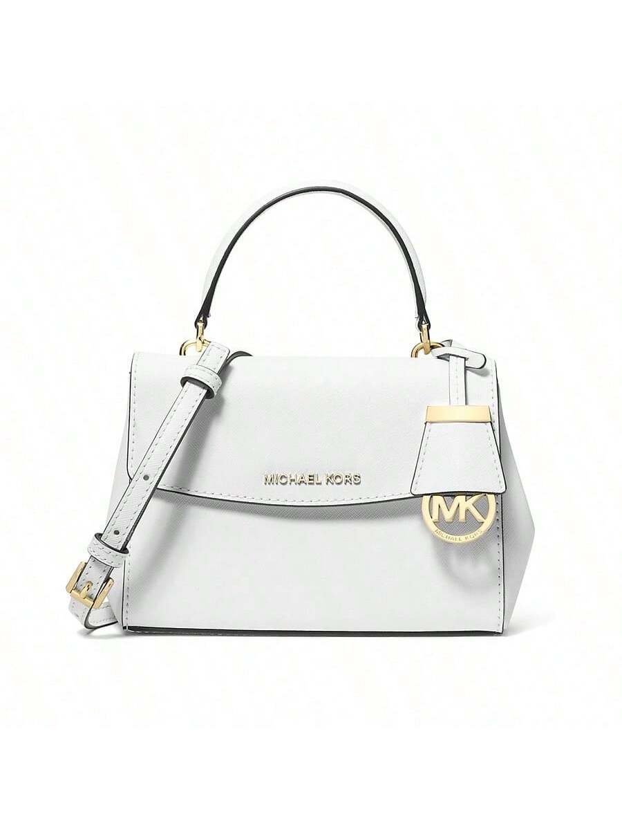 MICHAEL KORS Сумка-тоут однотонна з літерою, міні-розмір, шкіряна сумка через плече/крос-боді для жінок, 32F5GAVC1L-085 білий
MICHAEL KORS Сумка-тоут однотонна з літерою, міні-розмір, шкіряна сумка через плече/крос-боді для жінок, 32F5GAVC1L-085 білий