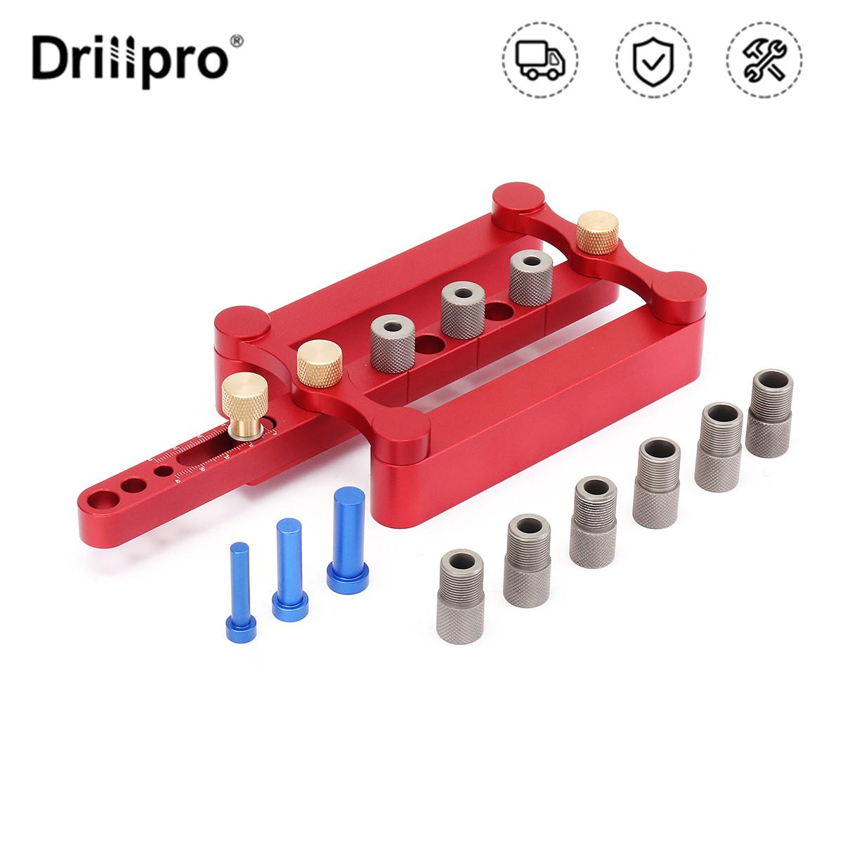 Drillpro 6/8/10 мм Самоцентрирование Dowelling Jig Метрический дюбель Регулируемый стоп-перфоратор Локатор Сверлильные инструменты для деревообработки Прочный
Drillpro 6/8/10 мм Самоцентрирование Dowelling Jig Метрический дюбель Регулируемый стоп-перфоратор Локатор Сверлильные инструменты для деревообработки Прочный