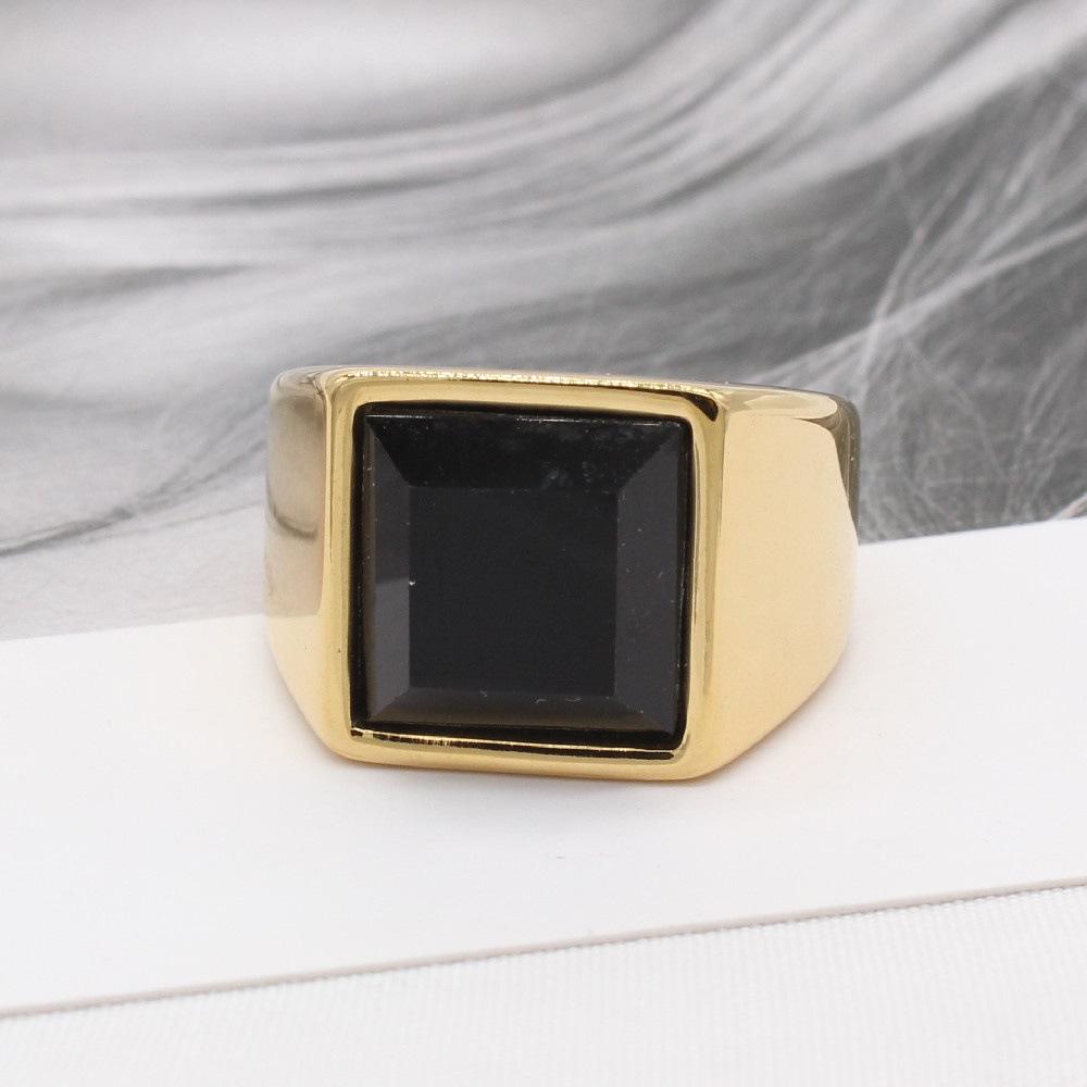 2026 Jewelry, European and American Personality Simple and Cold Style Square Black Gemstone Men s Ring no. 13
2026 Jewelry, European and American Personality Simple and Cold Style Square Black Gemstone Men s Ring no. 13