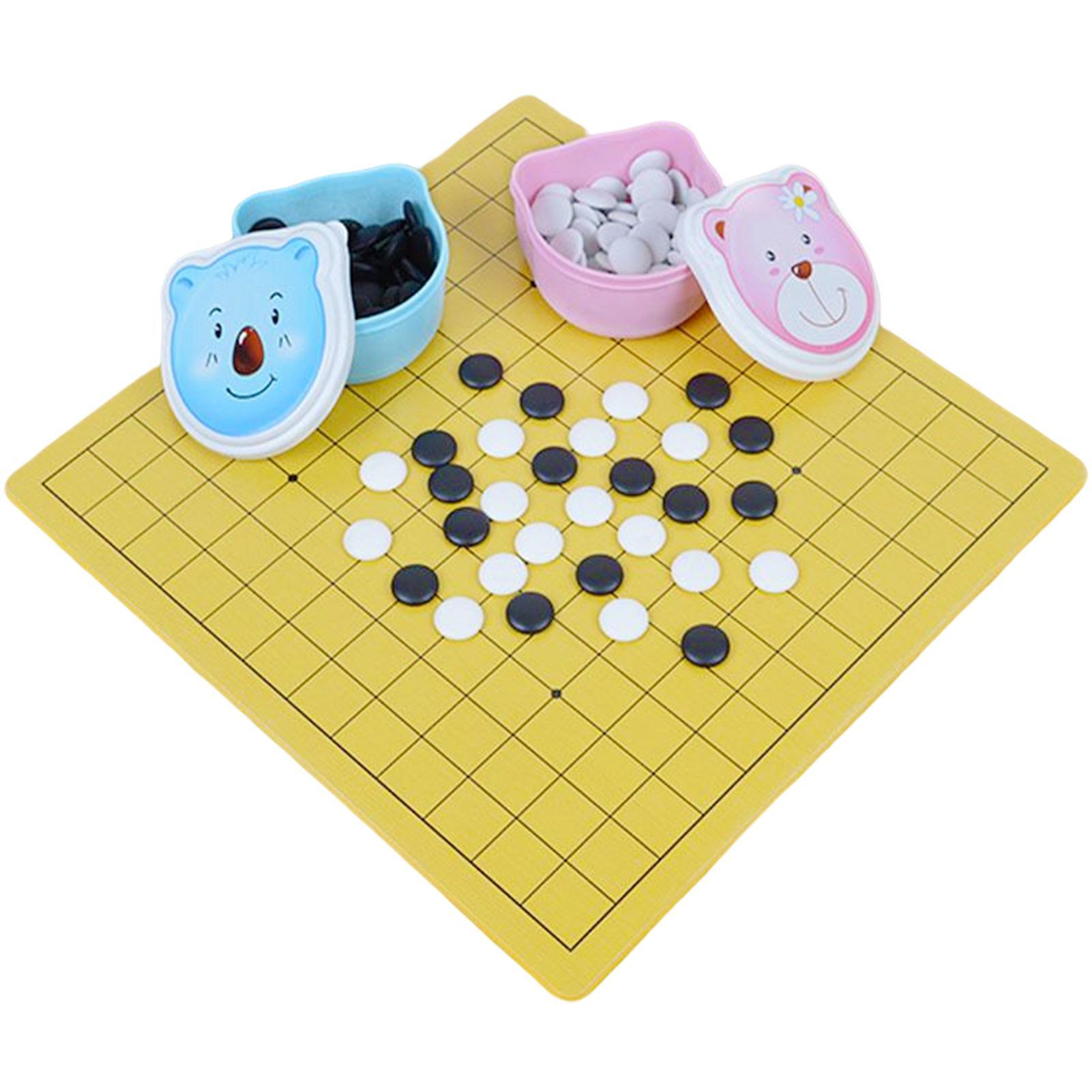 Настольная игра Го | Мультяшный игровой набор Travel Go | Игровая доска Го с игровыми камнями Го для 6+ детей улучшает творчество
Настольная игра Го | Мультяшный игровой набор Travel Go | Игровая доска Го с игровыми камнями Го для 6+ детей улучшает творчество