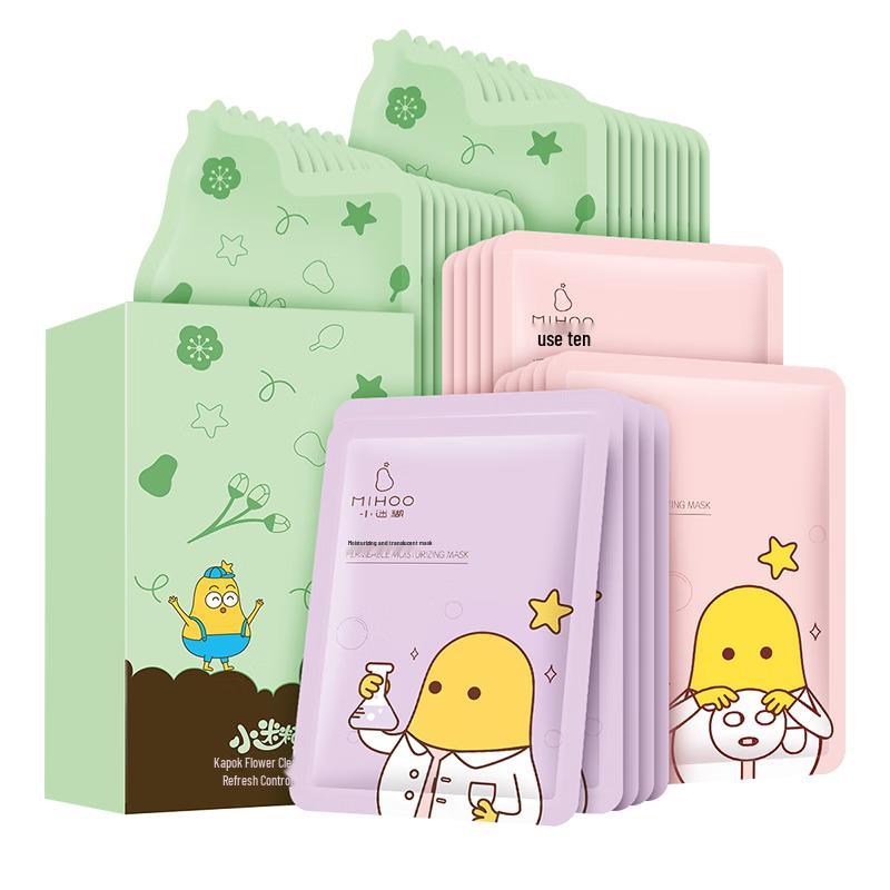 Xiao Mihuhu Kapok Hydrating & Oil Control Mask Set (35 Sheets)
Xiao Mihuhu Kapok Hydrating & Oil Control Mask Set (35 Sheets)