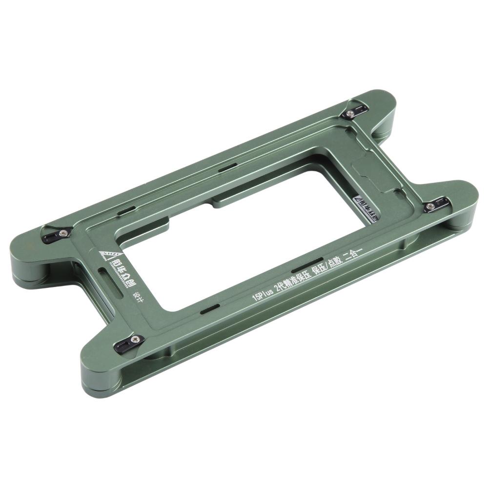 JIEHUAZHONGCHUANG For iPhone 15 Plus Magnetic LCD Screen Frame Bezel Pressure Holding Mold Mobile Phone Repair Tool Type A
JIEHUAZHONGCHUANG For iPhone 15 Plus Magnetic LCD Screen Frame Bezel Pressure Holding Mold Mobile Phone Repair Tool Type A