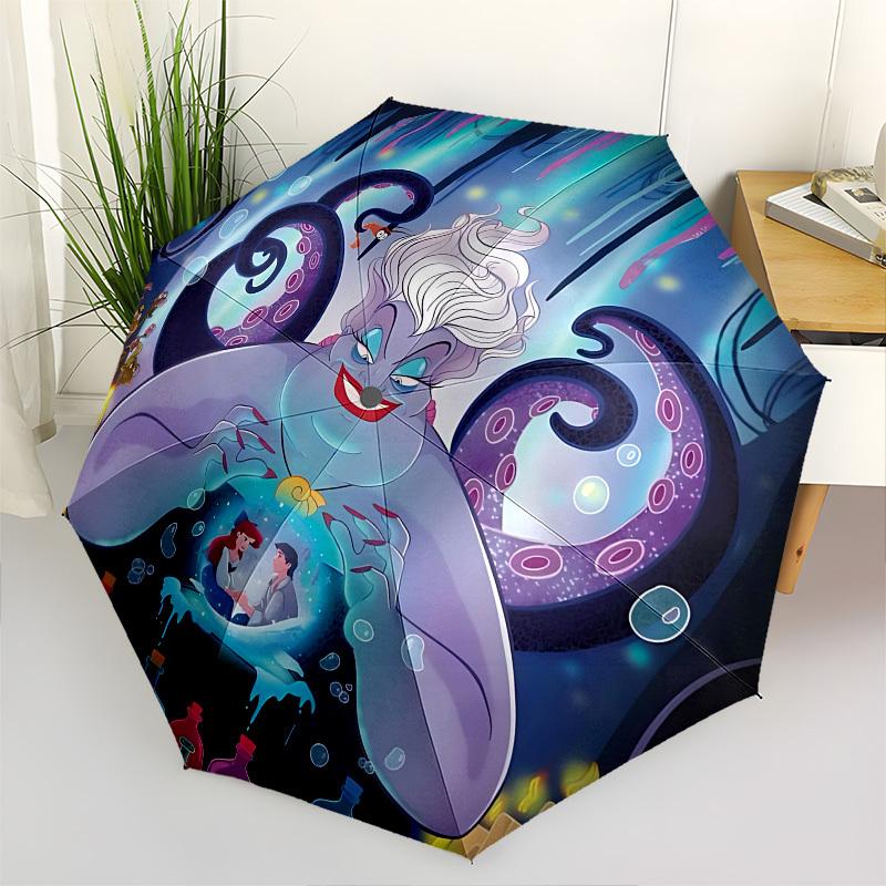 Ursula, crystal ball Themed Automatic Opening and Closing Umbrella, Brightly Colored 8-rib Portable Umbrella, Suitable for Men and Women, A
Ursula, crystal ball Themed Automatic Opening and Closing Umbrella, Brightly Colored 8-rib Portable Umbrella, Suitable for Men and Women, A