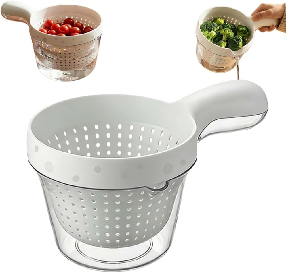 Hot Selling Small Round Kitchen Colander Multifunctional Fruit Washing Strainer Basket Sink Side Drainage Basin For Home Kitchen білий
Hot Selling Small Round Kitchen Colander Multifunctional Fruit Washing Strainer Basket Sink Side Drainage Basin For Home Kitchen білий