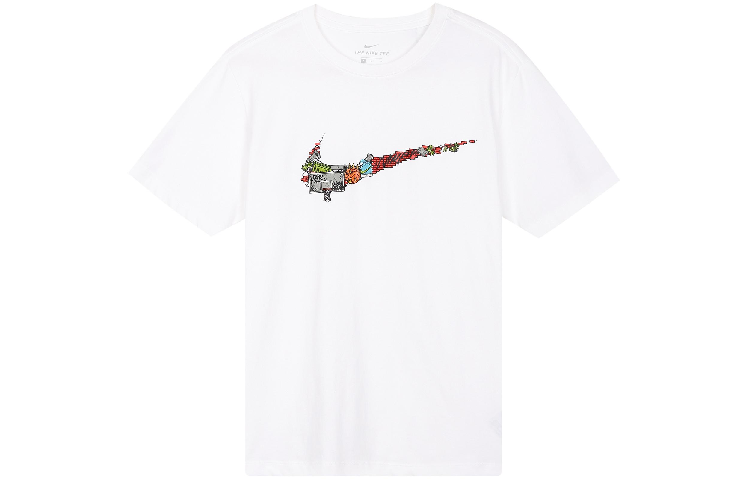 Nike T Shirts Men s White Crew Neck Moderate Straight Fit DD0796-100 S
Nike T Shirts Men s White Crew Neck Moderate Straight Fit DD0796-100 S