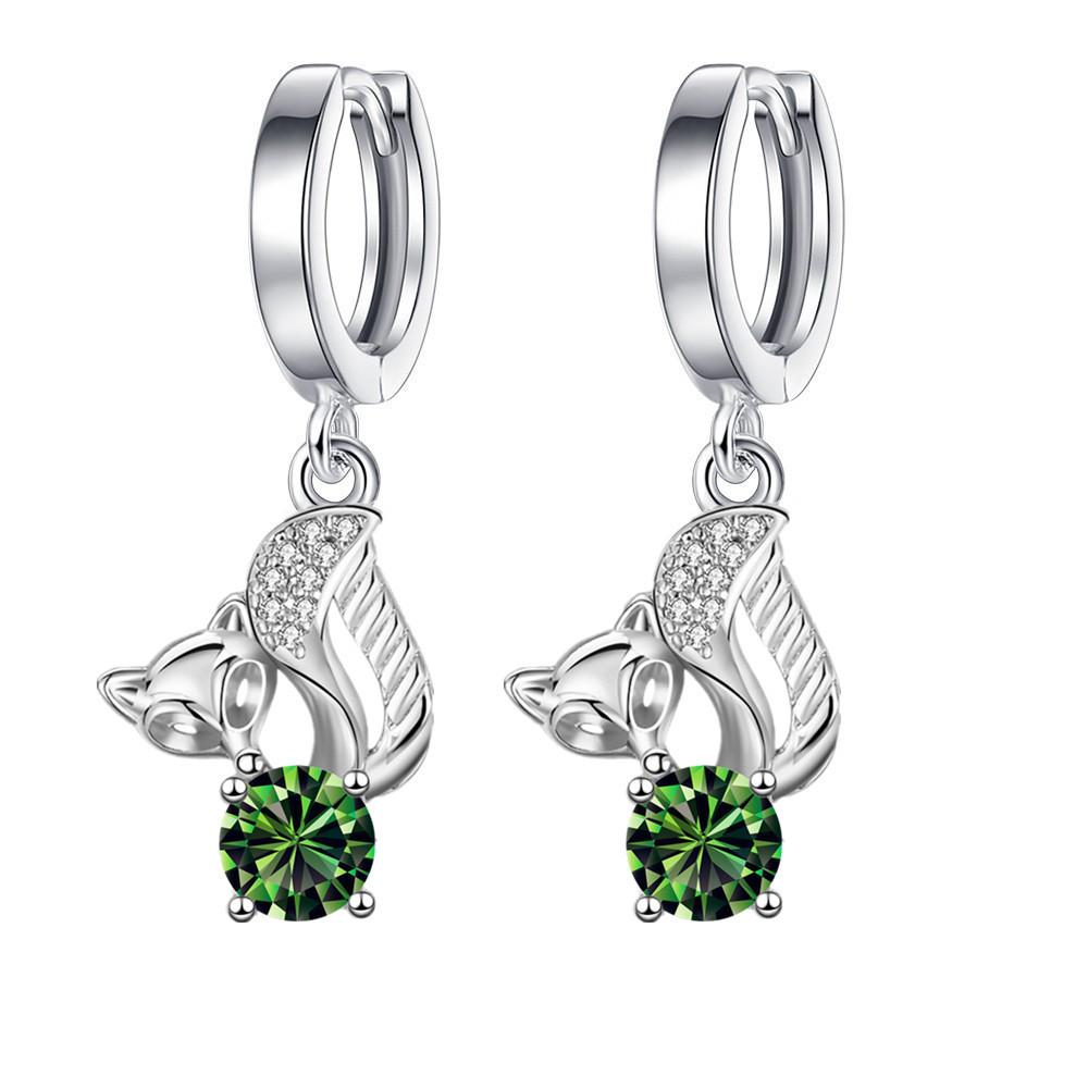 New Japanese and Korean Style Fox Inlaid Diamond Earrings Cool Wind Advanced Sense Earrings EK-29
New Japanese and Korean Style Fox Inlaid Diamond Earrings Cool Wind Advanced Sense Earrings EK-29