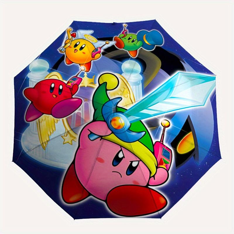 1PC Kitty Kirby Automatic Open/Close Exquisite Umbrella - Compact Travel Umbrella, 8-Rib Heavy-Duty Construction, Ideal Gift a0828146
1PC Kitty Kirby Automatic Open/Close Exquisite Umbrella - Compact Travel Umbrella, 8-Rib Heavy-Duty Construction, Ideal Gift a0828146