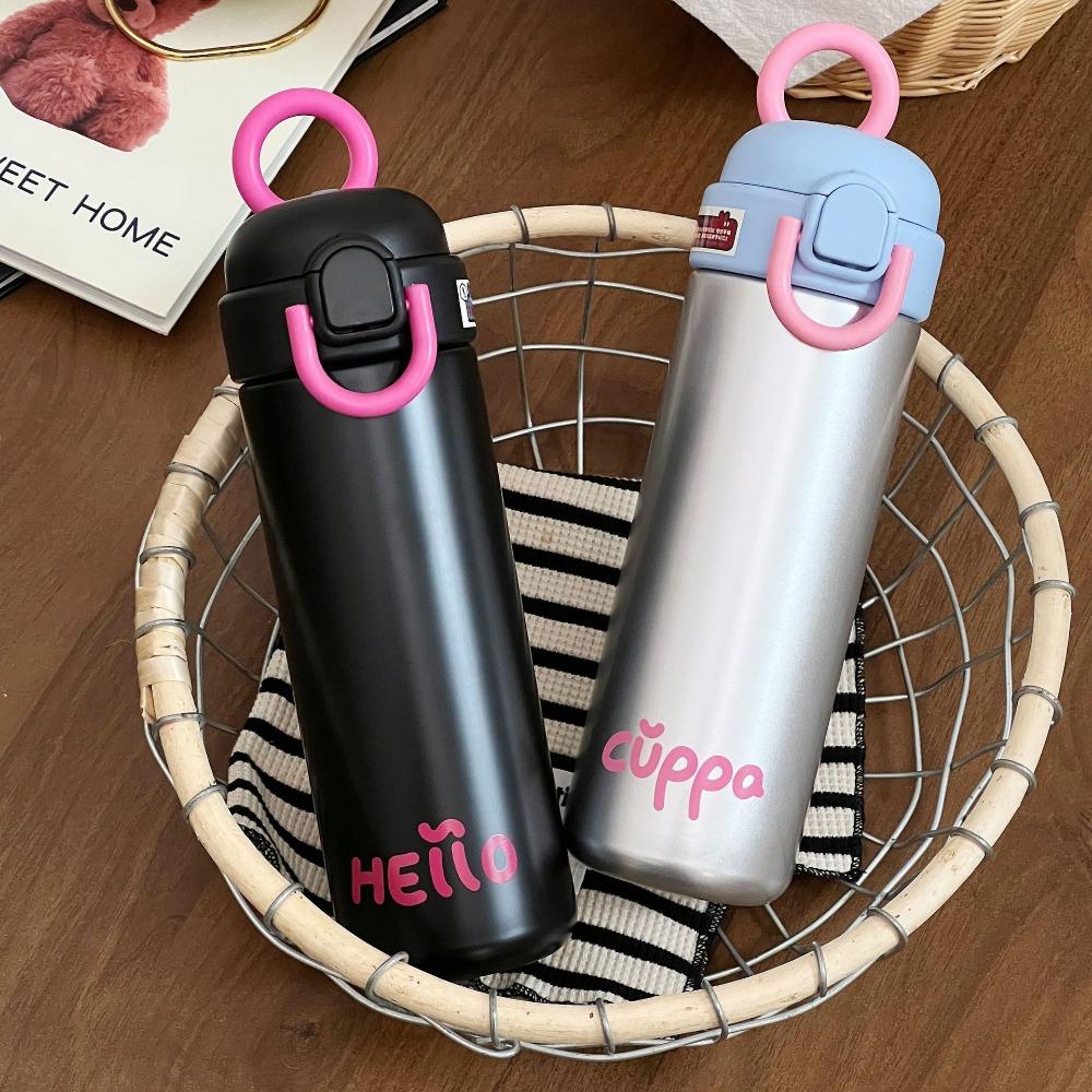 500ml Thermal Water Bottle Stainless Steel Thermos Cup Drinkware Black Pink Thermos Bottle Girl Style D
500ml Thermal Water Bottle Stainless Steel Thermos Cup Drinkware Black Pink Thermos Bottle Girl Style D
