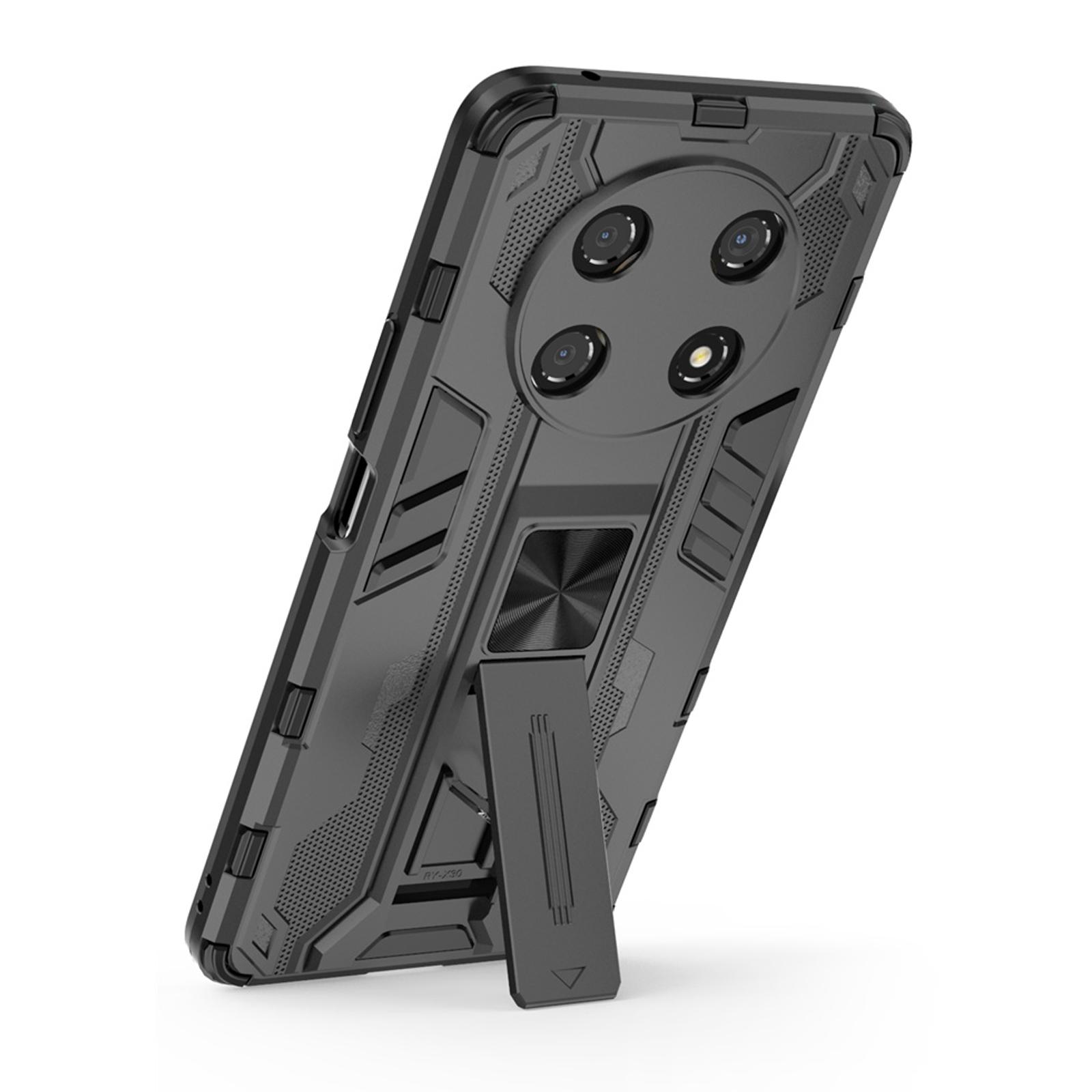 For Honor X30/X9 5G/Magic 4 Lite 5G Shockproof Soft TPU Hard PC Mobile Phone Case Shell with Kickstand Black
For Honor X30/X9 5G/Magic 4 Lite 5G Shockproof Soft TPU Hard PC Mobile Phone Case Shell with Kickstand Black