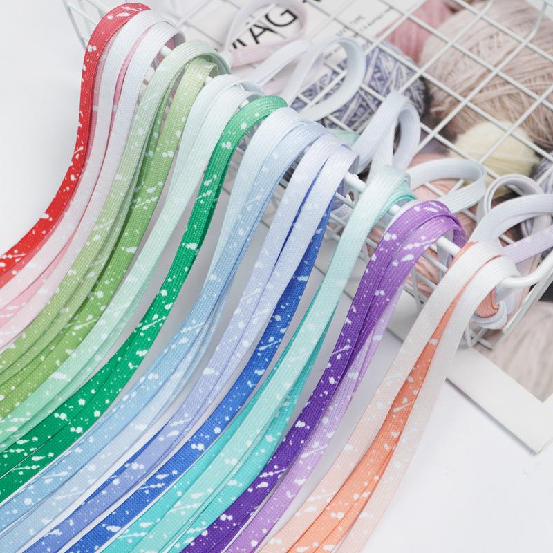 Gradient Color Splatter Ink Shoelaces for AJ1, Dunk, AF1, & Air Force 1 - One Pair 120 cm
Gradient Color Splatter Ink Shoelaces for AJ1, Dunk, AF1, & Air Force 1 - One Pair 120 cm
