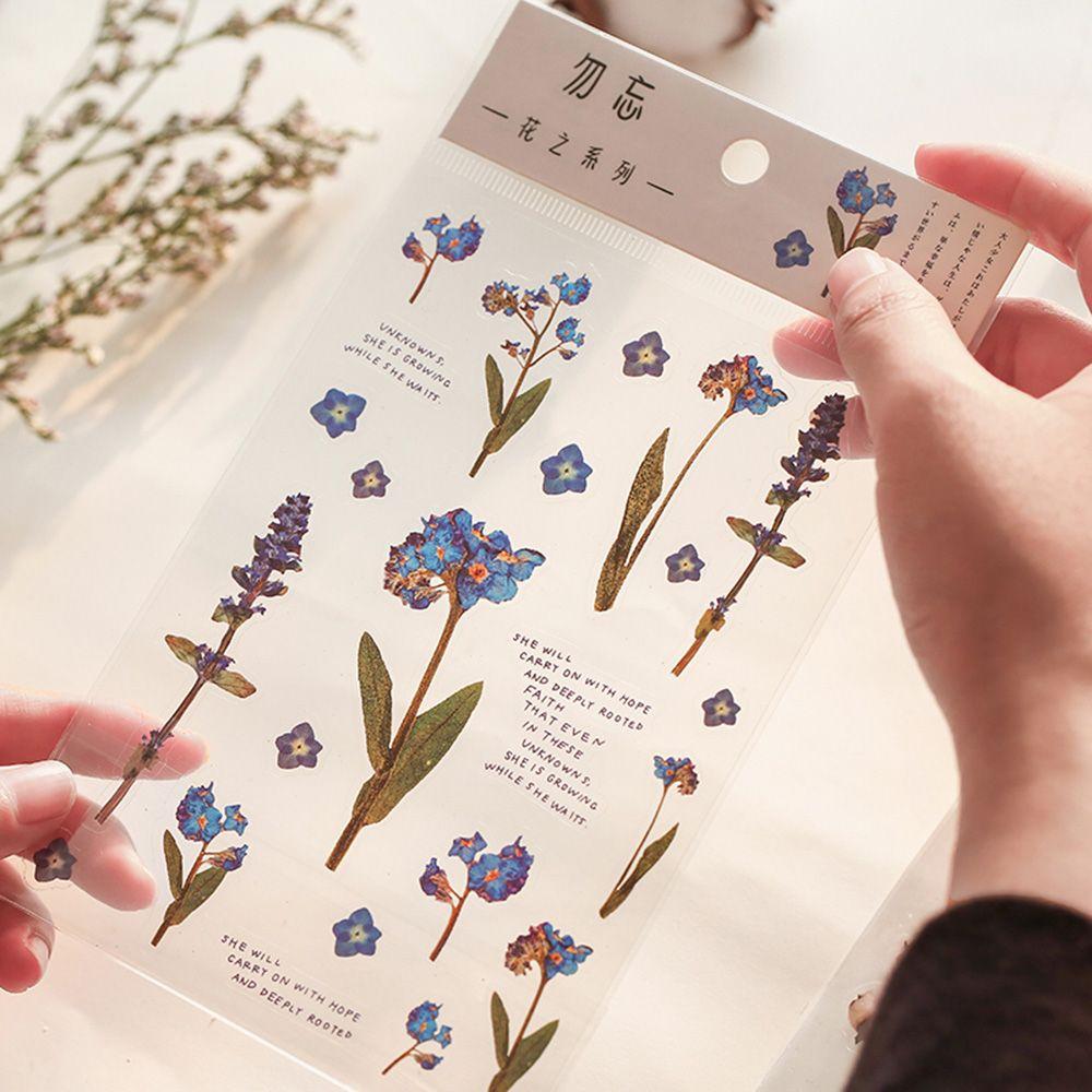PET Material Good Viscosity Flower Sticker Stationery Decal Decorative Label Scrapbook Stickers
PET Material Good Viscosity Flower Sticker Stationery Decal Decorative Label Scrapbook Stickers