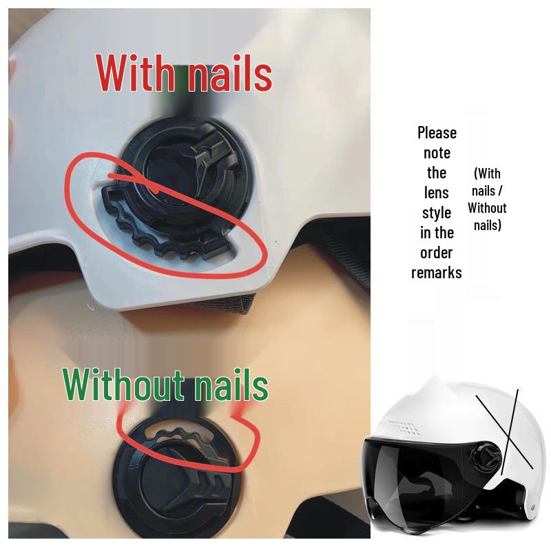 Certified Cat Ear Half Helmet for Men & Women, All-Season Electric Motorcycle Sun Protection, New National Standard
Certified Cat Ear Half Helmet for Men & Women, All-Season Electric Motorcycle Sun Protection, New National Standard