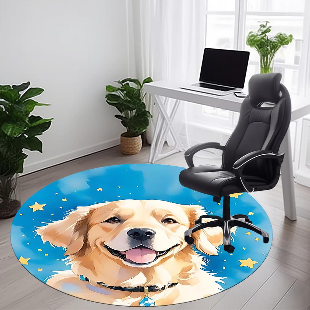 1pcGolden Retriever, Starry Sky Office Round Area Rug, Indoor Mat Suitable ForOffice, Under Office Chairs Bedroom Living Room Home Decor, Room Deco 80cm by 80cm
1pcGolden Retriever, Starry Sky Office Round Area Rug, Indoor Mat Suitable ForOffice, Under Office Chairs Bedroom Living Room Home Decor, Room Deco 80cm by 80cm