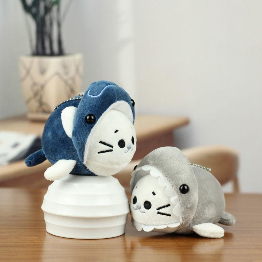 PP Cotton Plush Cosplay Seal Keychain Dress Up Sea Lion Key Chain Seal Doll Pendant Kids Gifts Style C
PP Cotton Plush Cosplay Seal Keychain Dress Up Sea Lion Key Chain Seal Doll Pendant Kids Gifts Style C