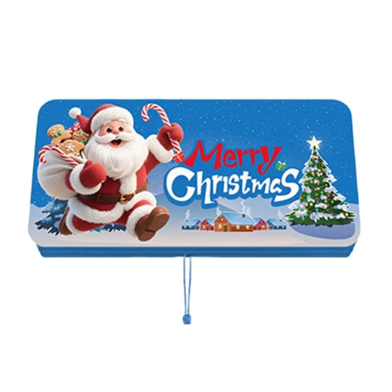 Folding Banknote Cards SantaClaus Cash Envelope 10 Pockets Organizers For Christmas Celebration синій
Folding Banknote Cards SantaClaus Cash Envelope 10 Pockets Organizers For Christmas Celebration синій