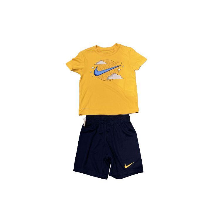 Nike Casual Sports Suit Sports Life Series Brand Logo Pullover Short Sleeve Quick Dry Shorts Kids Sportswear DZ9609-410 M
Nike Casual Sports Suit Sports Life Series Brand Logo Pullover Short Sleeve Quick Dry Shorts Kids Sportswear DZ9609-410 M