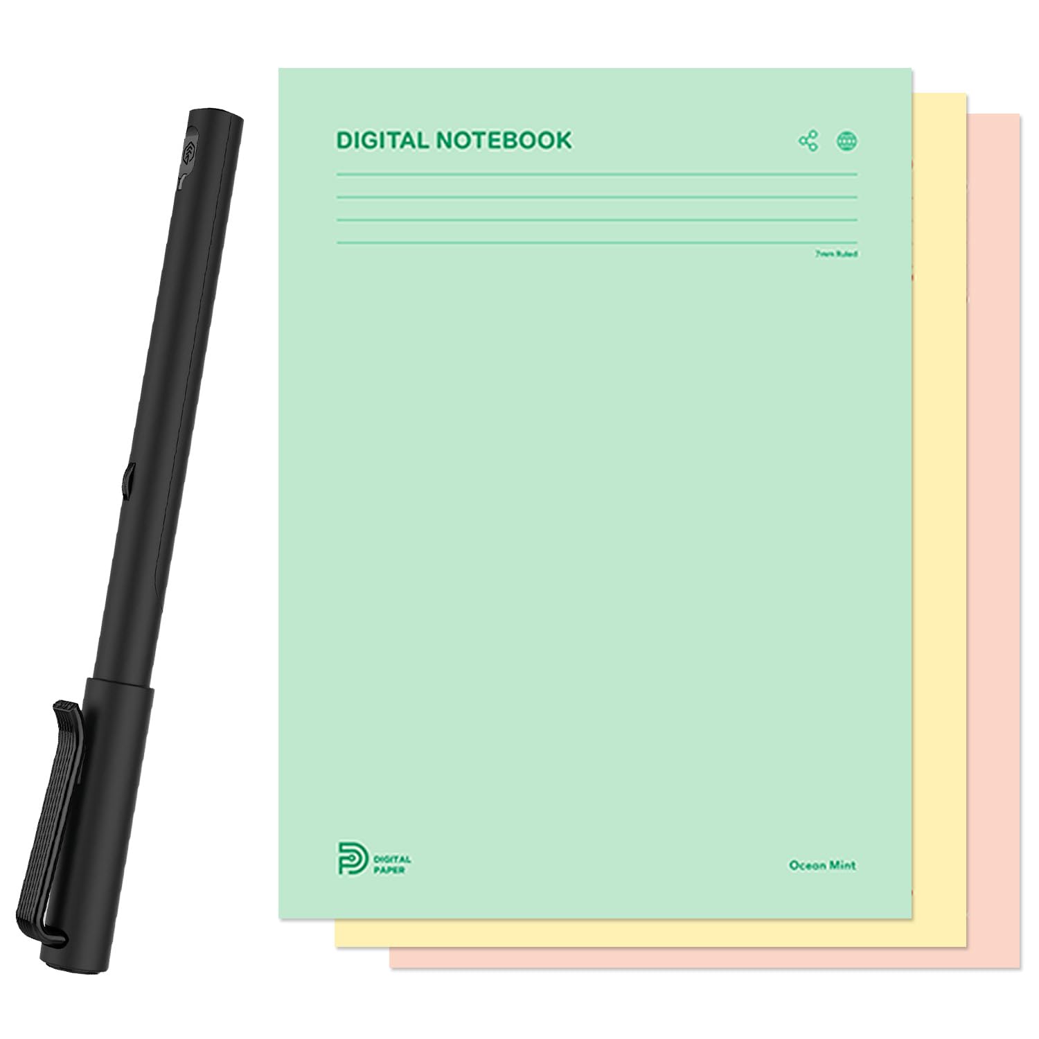 Neo Neo smartpen M1 Plus Негайно пов’язаний зі смартфоном, ноутбуком, гаряча тема на Stationery Expo. Електронна ручка, зручна канцелярська смартручка.(Напишіть чорний
Neo Neo smartpen M1 Plus Негайно пов’язаний зі смартфоном, ноутбуком, гаряча тема на Stationery Expo. Електронна ручка, зручна канцелярська смартручка.(Напишіть чорний