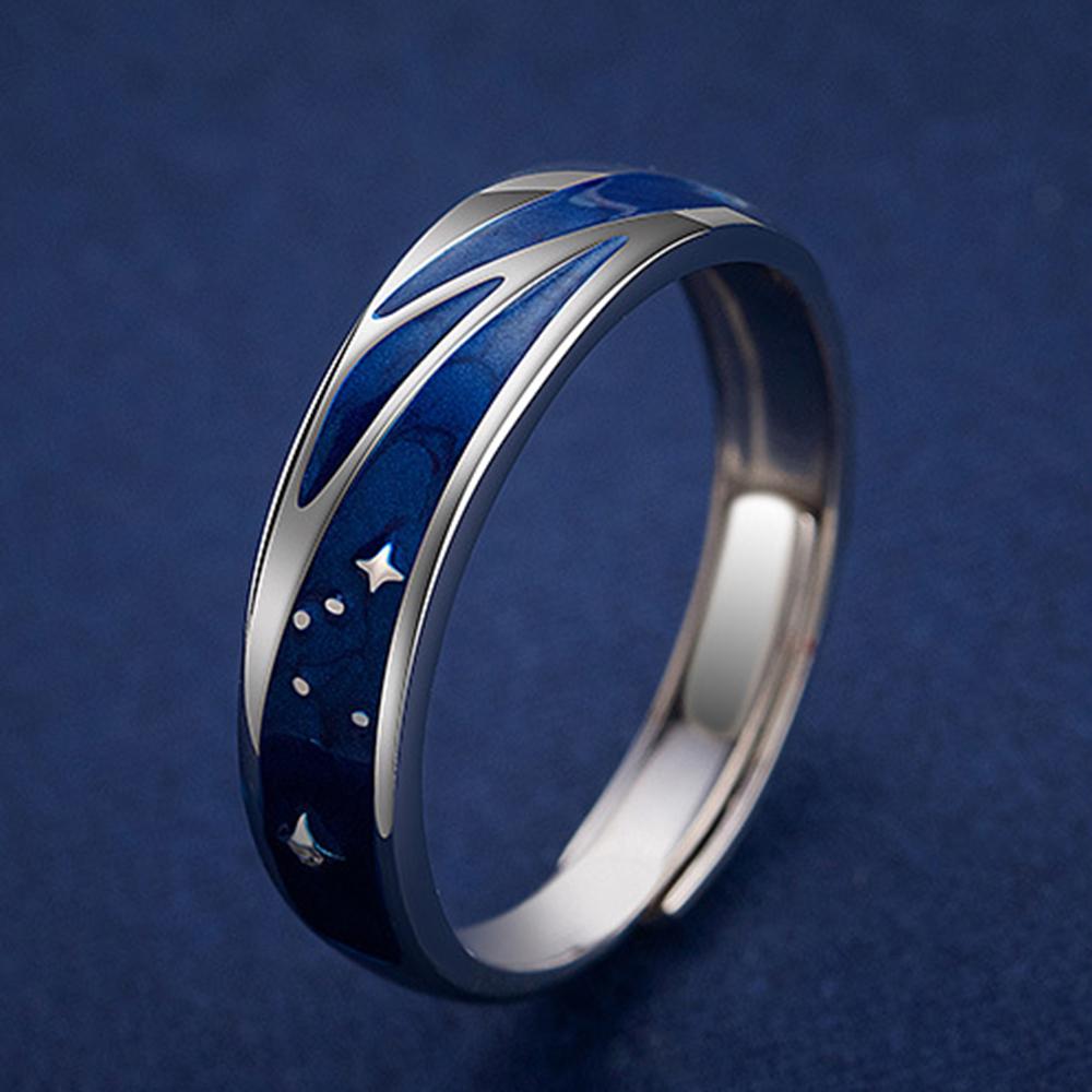 New Couple Rings Starry Night Van Gogh Never Fade Couple Rings Sun Moon Women Man Lovers Romantic Promise Art Ring Adjustable
New Couple Rings Starry Night Van Gogh Never Fade Couple Rings Sun Moon Women Man Lovers Romantic Promise Art Ring Adjustable