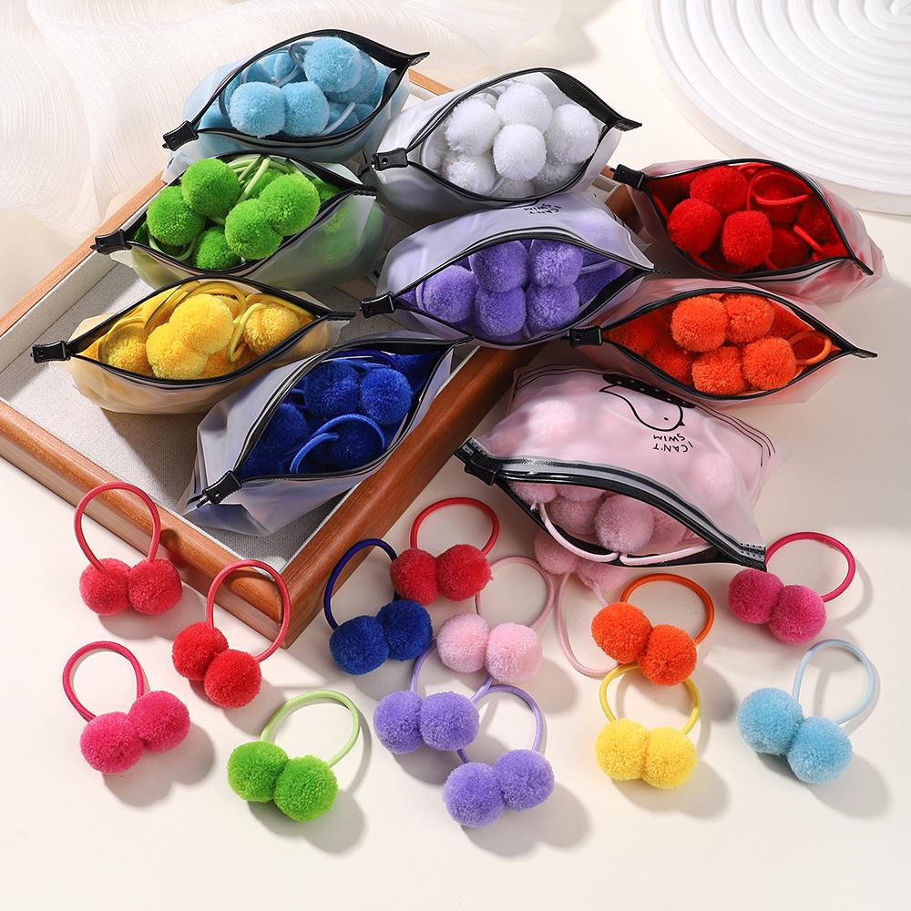 10Pcs Solid Color Baby Hair Ties Handmade Girls Winter Kids Fur Ball Rubber Band Polytail Hair Rope Hair Accessories
10Pcs Solid Color Baby Hair Ties Handmade Girls Winter Kids Fur Ball Rubber Band Polytail Hair Rope Hair Accessories