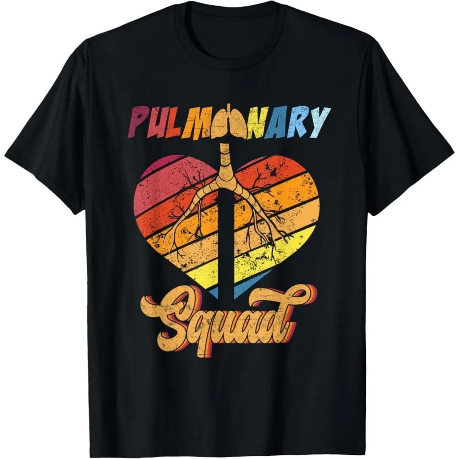 Respiratory Therapy Lung Doctor Pulmonary Squad Asthma Nurse T-Shirt Unisex Graphic Printed T-shirt Men Women Summer Tee Tops XXXXXL чорний
Respiratory Therapy Lung Doctor Pulmonary Squad Asthma Nurse T-Shirt Unisex Graphic Printed T-shirt Men Women Summer Tee Tops XXXXXL чорний