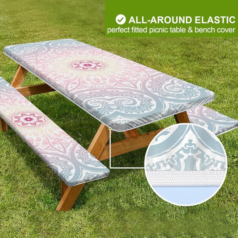 Скатерть Чехол для скамейки ПВХ Водонепроницаемый Набор скатертей для кемпинга с эластичным краем Чехол для стола для пикника Украшение для улицы сада 6FT-76x183cm
Скатерть Чехол для скамейки ПВХ Водонепроницаемый Набор скатертей для кемпинга с эластичным краем Чехол для стола для пикника Украшение для улицы сада 6FT-76x183cm