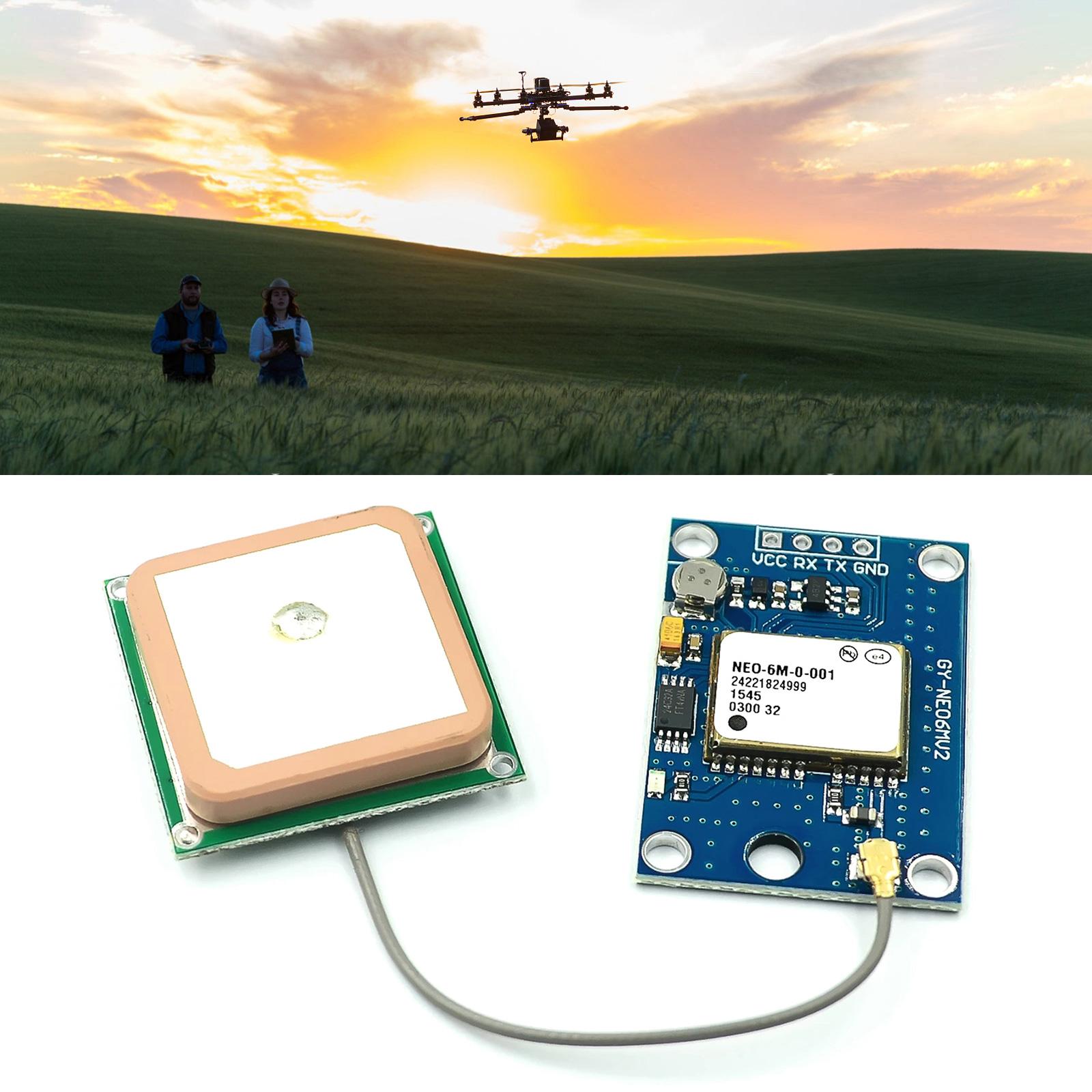 Високочутливий модуль позиціонування 3 В ~ 5 В EEPROM GY-NEO6MV2 Плата модуля для навігації БПЛА
Високочутливий модуль позиціонування 3 В ~ 5 В EEPROM GY-NEO6MV2 Плата модуля для навігації БПЛА