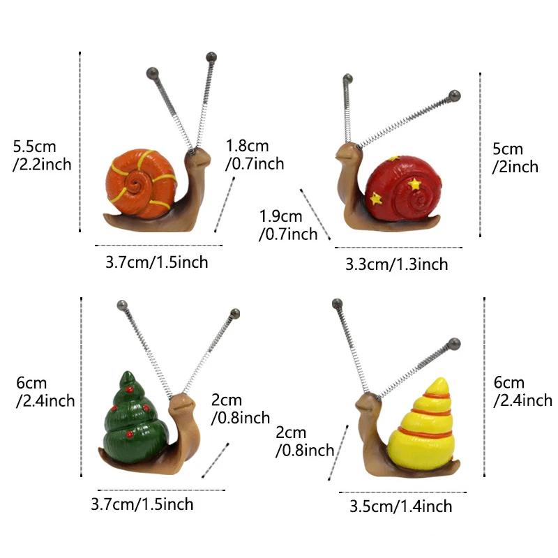 4-piece Set Snail Resin Handicrafts, Courtyard and Garden Decoration Ornaments, Bonsai Statues, Home Decoration Small Ornamen
4-piece Set Snail Resin Handicrafts, Courtyard and Garden Decoration Ornaments, Bonsai Statues, Home Decoration Small Ornamen