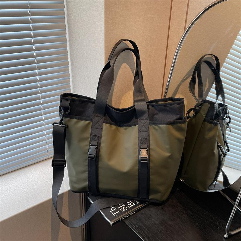 Вместительная сумка для поездок на работу, женская новая модная универсальная сумка, мужская студенческая сумка, наплечная сумка-мессенджер зелёный
Вместительная сумка для поездок на работу, женская новая модная универсальная сумка, мужская студенческая сумка, наплечная сумка-мессенджер зелёный