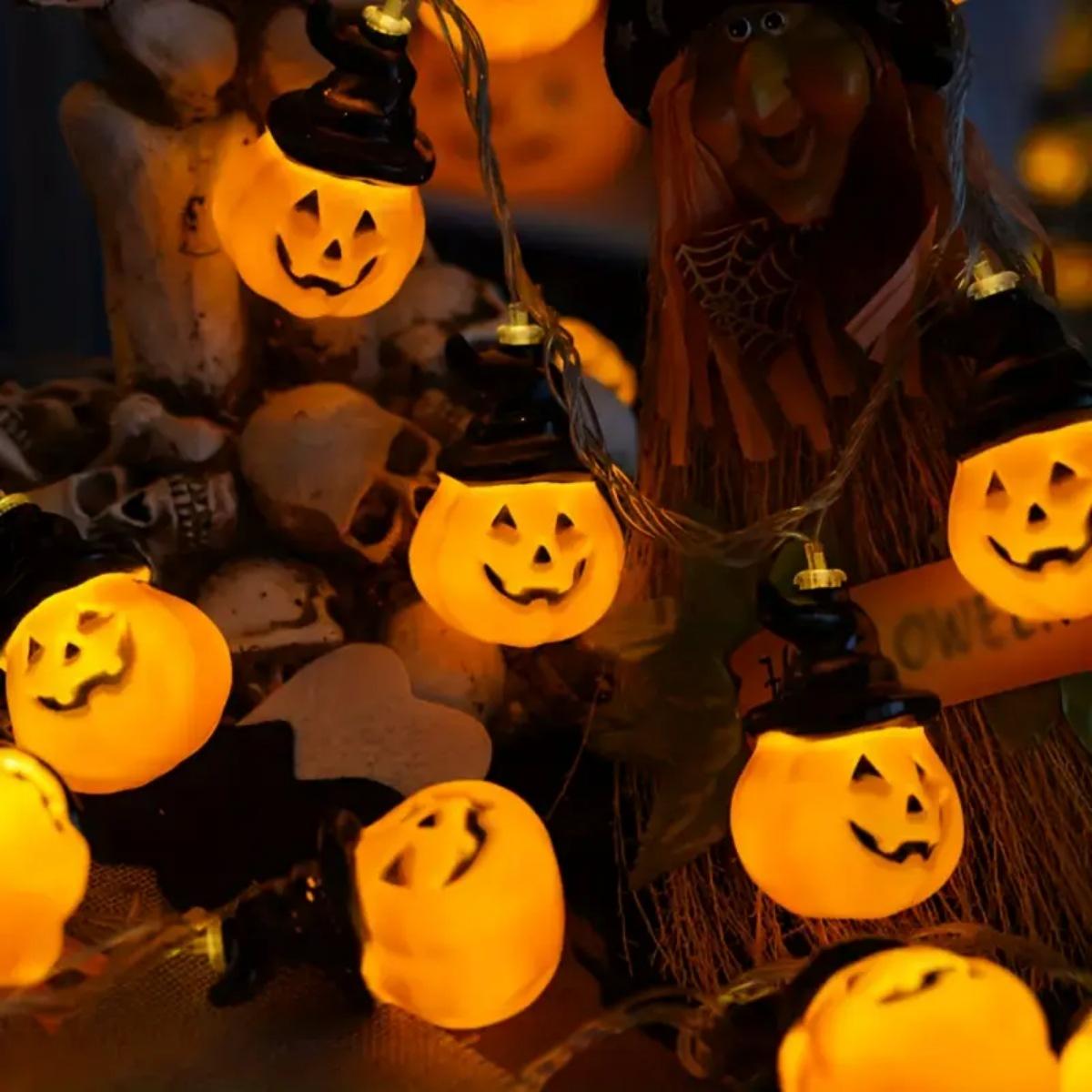 1PC 10/20 LED Halloween Small Pumpkin With Black Hat String Lights Battery Operated For Home Windows Indoor Outdoor Garden Decor 1.5M10LED теплый белый
1PC 10/20 LED Halloween Small Pumpkin With Black Hat String Lights Battery Operated For Home Windows Indoor Outdoor Garden Decor 1.5M10LED теплый белый