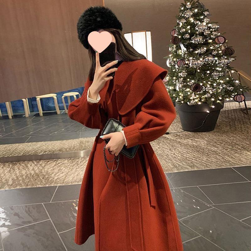 2025 New Winter Mid-Length Woolen Coat - Camel Korean Fashion Overcoat for Women Small червоний
2025 New Winter Mid-Length Woolen Coat - Camel Korean Fashion Overcoat for Women Small червоний
