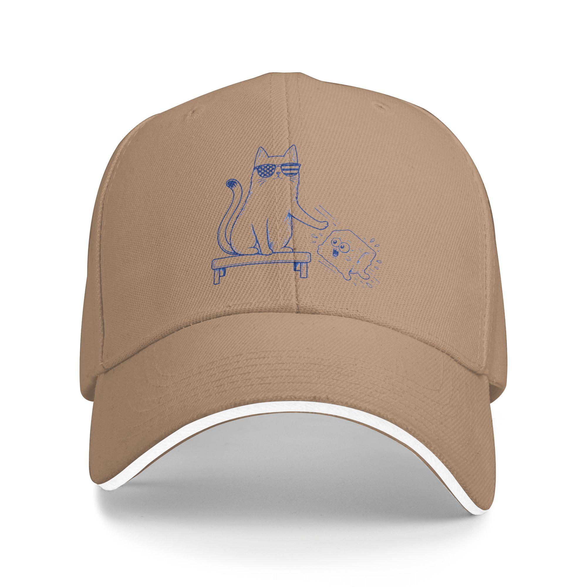Ice Out Funny Cat Baseball Cap Street Style Men Women Trucker Hat Sun-Proof Custom DIY Running Hippie Baseball Caps Gift As Picture хаки
Ice Out Funny Cat Baseball Cap Street Style Men Women Trucker Hat Sun-Proof Custom DIY Running Hippie Baseball Caps Gift As Picture хаки