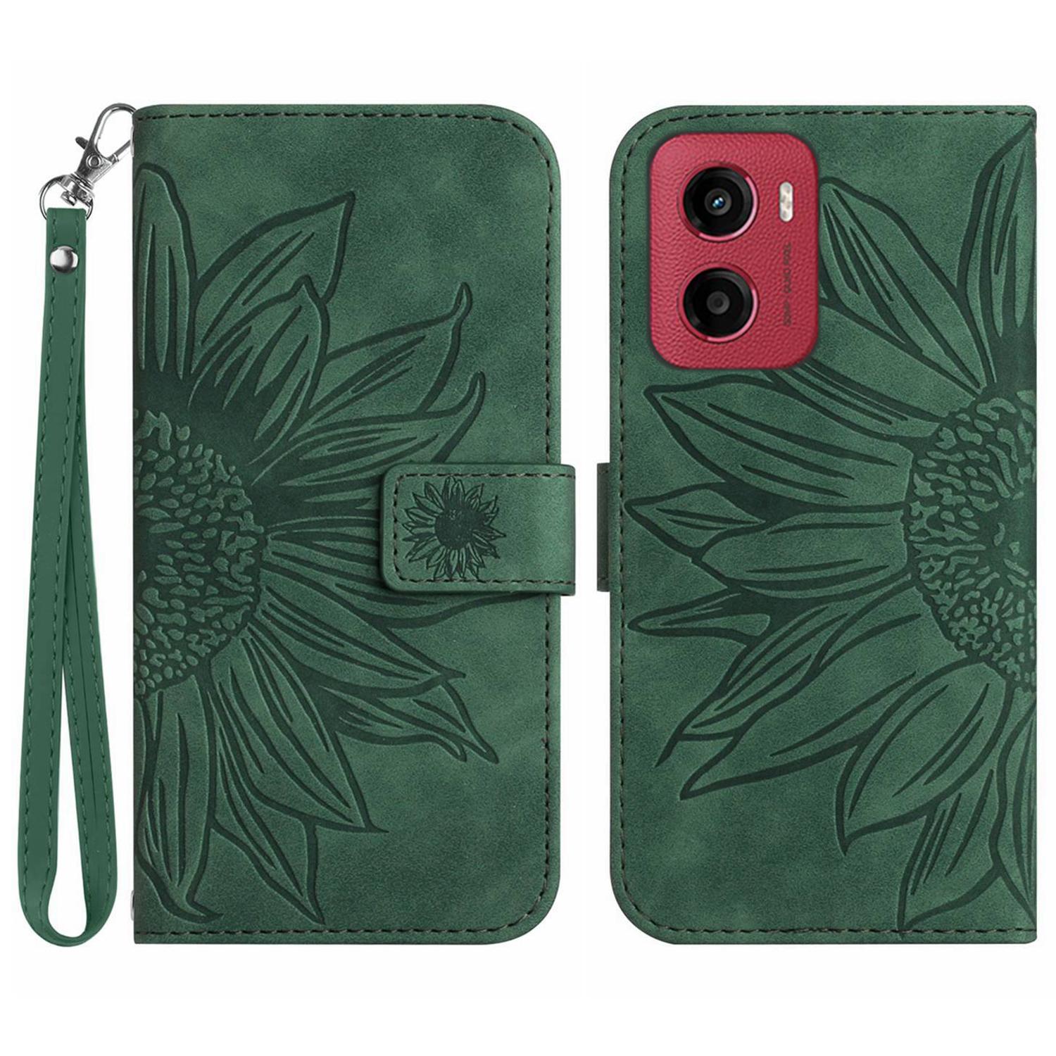 For Motorola Moto G05 4G Case Sunflower Imprint Leather Wallet Phone Cover with Wrist Strap B
For Motorola Moto G05 4G Case Sunflower Imprint Leather Wallet Phone Cover with Wrist Strap B