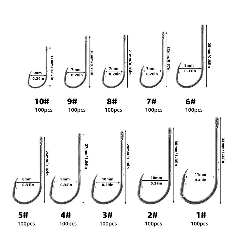 1000pcs Baitholder Fishing Hooks Carbon Steel Double Barb Fishing J Hook with Shank Perfect for Freshwater and Saltwater Anglers
1000pcs Baitholder Fishing Hooks Carbon Steel Double Barb Fishing J Hook with Shank Perfect for Freshwater and Saltwater Anglers