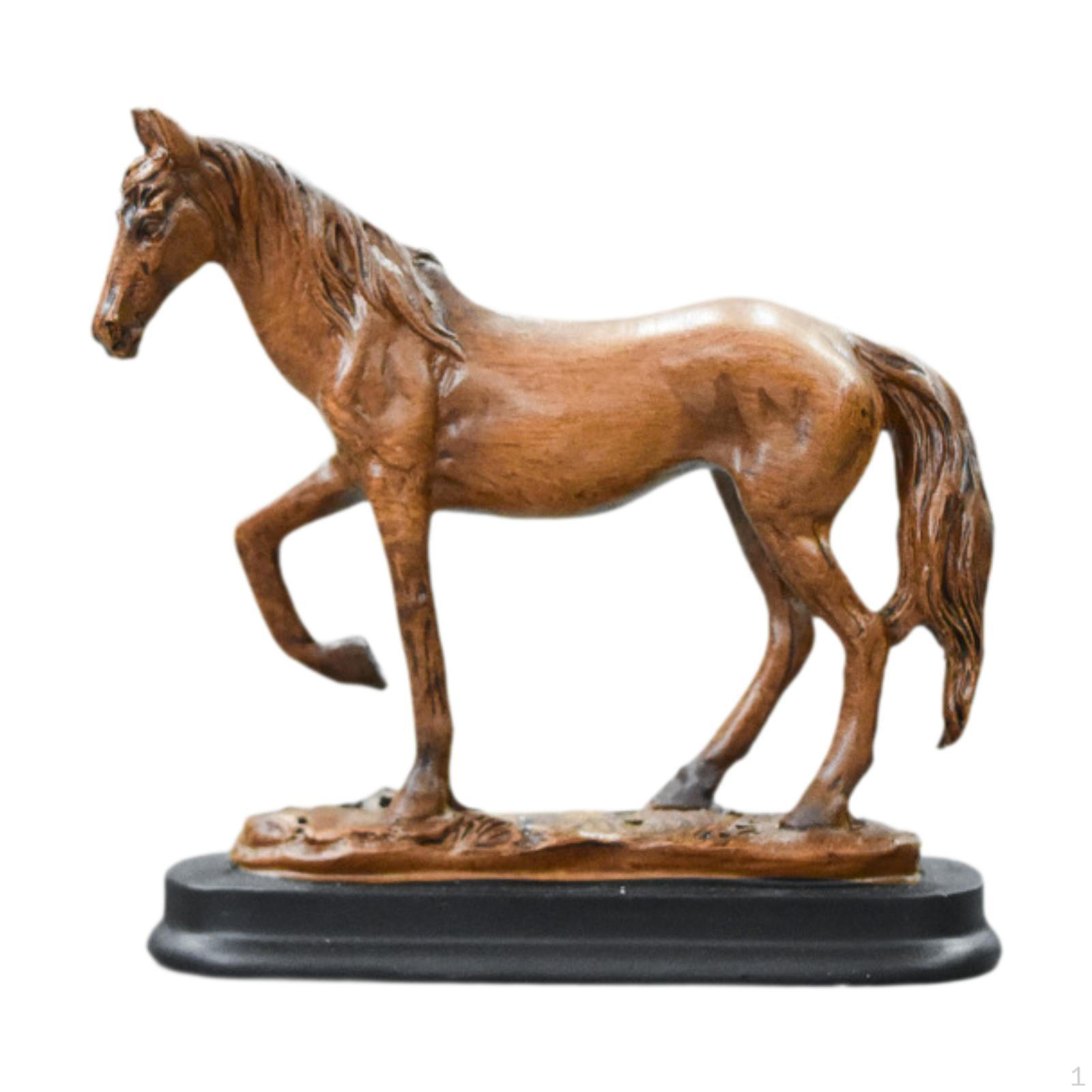 Настольная фигурка лошади для гостиной и офиса Brown
Настольная фигурка лошади для гостиной и офиса Brown
