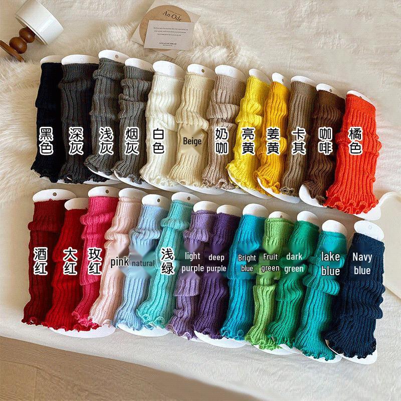 Girls Dopamine Puffy Knit Leg Warmers for Skirts - Spring to Winter Style Light Green
Girls Dopamine Puffy Knit Leg Warmers for Skirts - Spring to Winter Style Light Green