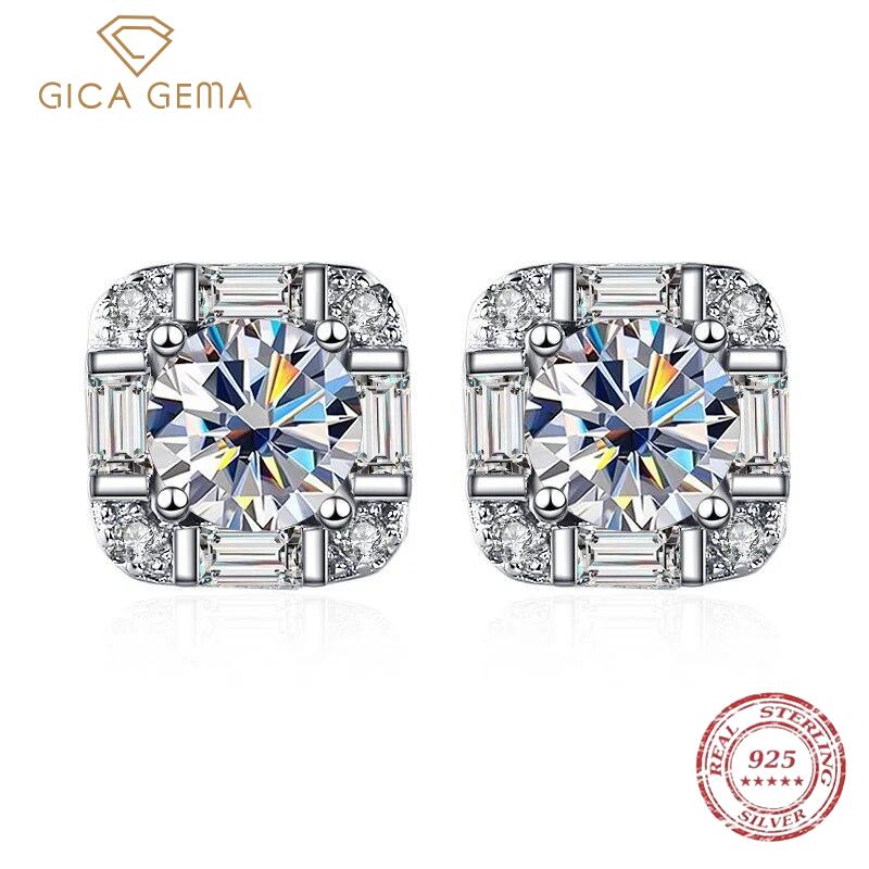 Gica Gema Серебряные 925-й пробы геометрические квадратные серьги Маленькие, изысканные и стильные серьги Мошан с цирконом
Gica Gema Серебряные 925-й пробы геометрические квадратные серьги Маленькие, изысканные и стильные серьги Мошан с цирконом