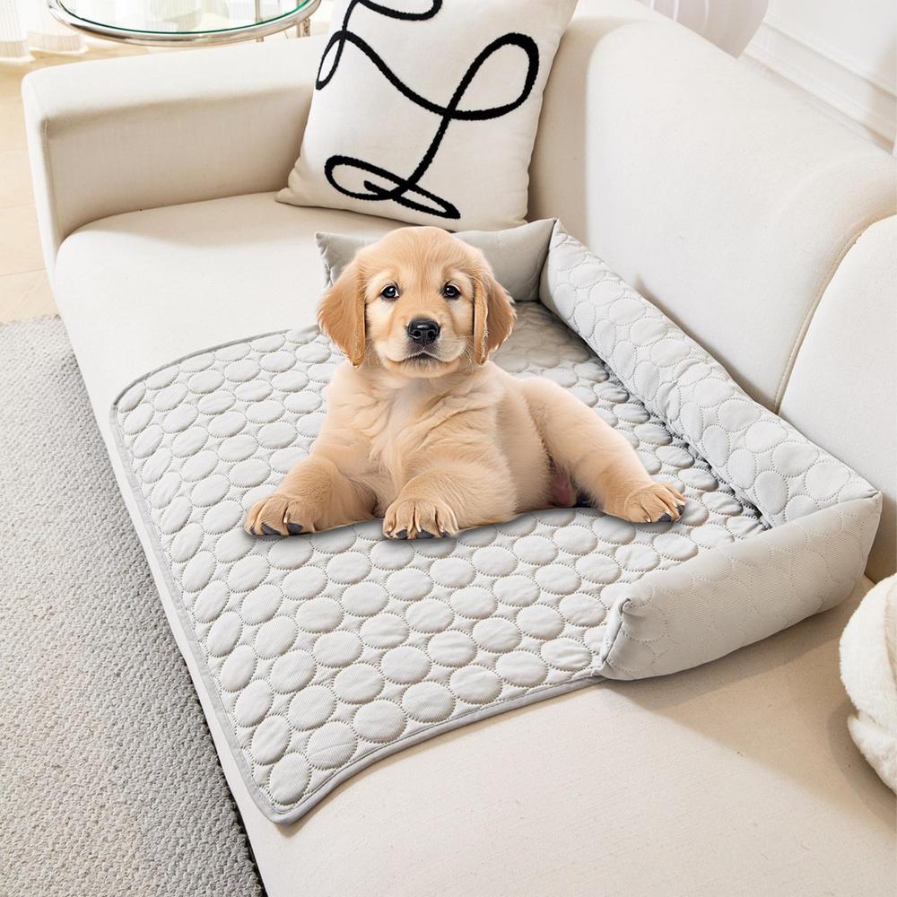 Summer Dog Cooling Bed Mat Dog Cat Sleeping Pad Cool Ice Silk Breathable Mattress Cushion Small Medium Pet Cold Bed Blanket 70X70 сірий колір
Summer Dog Cooling Bed Mat Dog Cat Sleeping Pad Cool Ice Silk Breathable Mattress Cushion Small Medium Pet Cold Bed Blanket 70X70 сірий колір