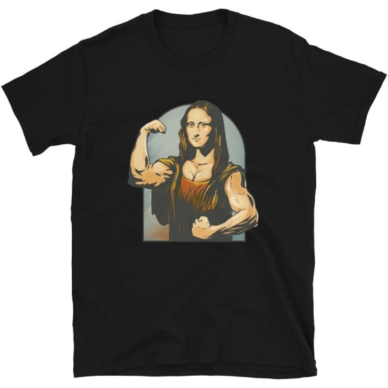 Swole Mona Lisa T-Shirt, Black, Large XXXXXL чорний
Swole Mona Lisa T-Shirt, Black, Large XXXXXL чорний