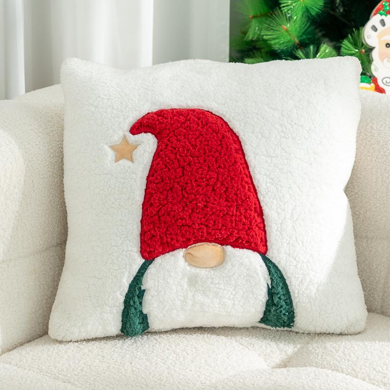 Popular Christmas Pillow Shu Velvet Embroidery Hug Santa Claus Embroidered Holiday Decoration Pillow Household Decoration 45x45cm
Popular Christmas Pillow Shu Velvet Embroidery Hug Santa Claus Embroidered Holiday Decoration Pillow Household Decoration 45x45cm