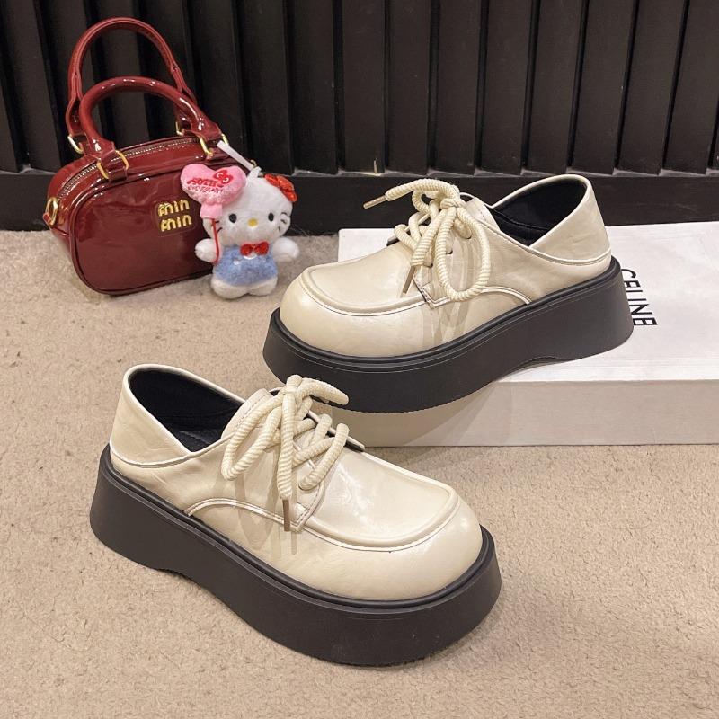 Черные британские маленькие кожаные туфли женские новые весенне-осенние универсальные ретро туфли Мэри Джейн на платформе 39 бежевый
Черные британские маленькие кожаные туфли женские новые весенне-осенние универсальные ретро туфли Мэри Джейн на платформе 39 бежевый