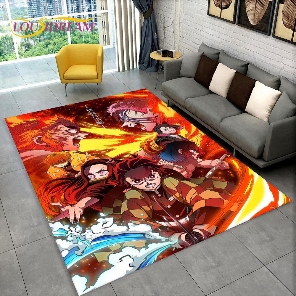 Коврик в стиле аниме Demon Slaye, ковер с рисунком из мультфильма для гостиной, детская спальня, диван, коврик для двери, декор, детский игровой нескользящий коврик 40x60cm(15x23in)
Коврик в стиле аниме Demon Slaye, ковер с рисунком из мультфильма для гостиной, детская спальня, диван, коврик для двери, декор, детский игровой нескользящий коврик 40x60cm(15x23in)