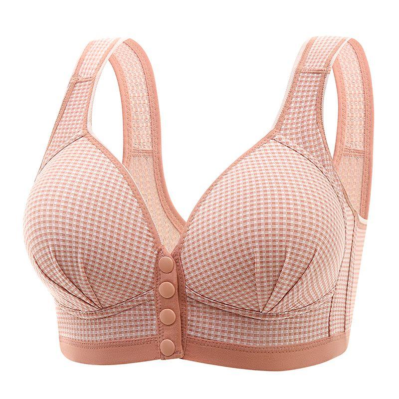 Летний бюстгальтер с открытыми пуговицами для женщин без стальных колец, собранный бюстгальтер с красивой спинкой, бюстгальтер с полной чашкой, тонкий дизайн 44/100C хаки
Летний бюстгальтер с открытыми пуговицами для женщин без стальных колец, собранный бюстгальтер с красивой спинкой, бюстгальтер с полной чашкой, тонкий дизайн 44/100C хаки